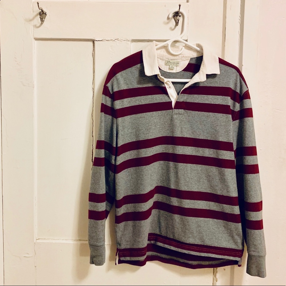 J.Crew knit rugby shirt